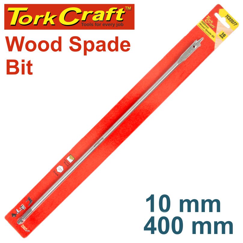 SPADE BIT 10MM X 400MM SPADE BIT 10MM X 400MM