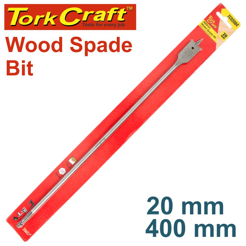 SPADE BIT 20MM X 400MM SPADE BIT 20MM X 400MM