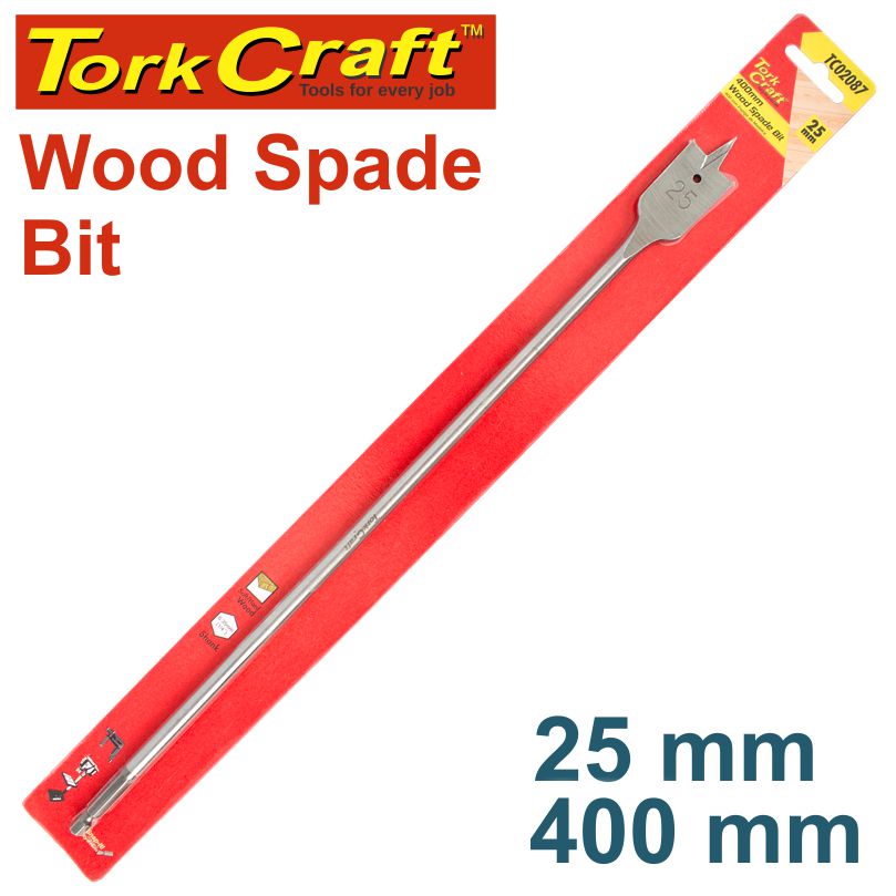 SPADE BIT 25MM X 400MM SPADE BIT 25MM X 400MM