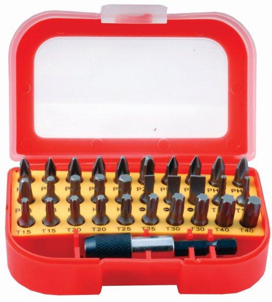 SCREWDRIVER BIT SET 31PCS IN BLISTER SCREWDRIVER BIT SET 31PCS IN BLISTER