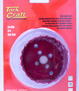 HOLE SAW CARBIDE GRIT 73MM - RED