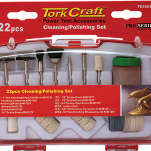 CLEANING & POLISHING SET 22 PCE MINI