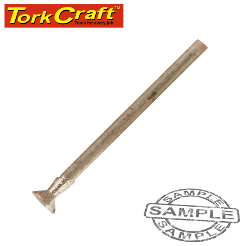 MINI DIAMOND POINT 9.5MM REV. TAPER 2.4MM SHANK MINI DIAMOND POINT 9.5MM REV. TAPER 2.4MM SHANK