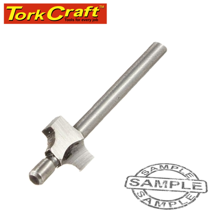 MINI ROUTER BIT 9.5MM PILOTED BEADING 3.2MM SHANK MINI ROUTER BIT 9.5MM PILOTED BEADING 3.2MM SHANK