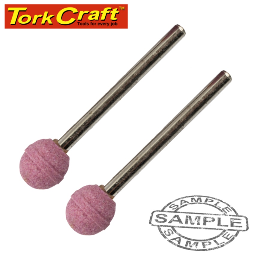 MINI GRINDING STONE 9.5MM BALL 3.2MM SHANK MINI GRINDING STONE 9.5MM BALL 3.2MM SHANK