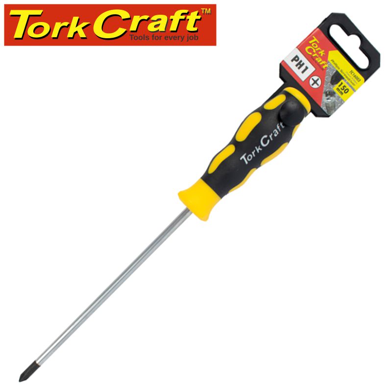 SCREWDRIVER PHILLIPS NO.1 X 150MM SCREWDRIVER PHILLIPS NO.1 X 150MM