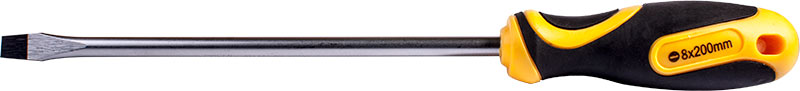 SCREWDRIVER SLOTTED 8 X 200MM SCREWDRIVER SLOTTED 8 X 200MM