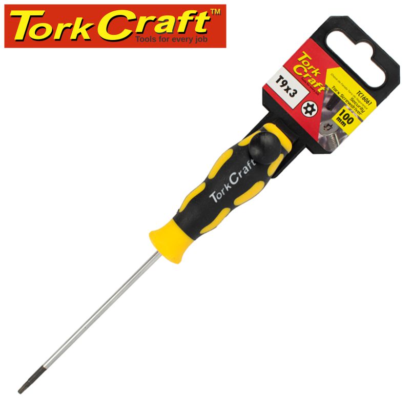 SCREWDRIVER TORX TAMPER PROOF T9 4X75MM SCREWDRIVER TORX TAMPER PROOF T9 4X75MM