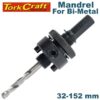 MANDREL 7/16 HEX 32-152 W/PINS