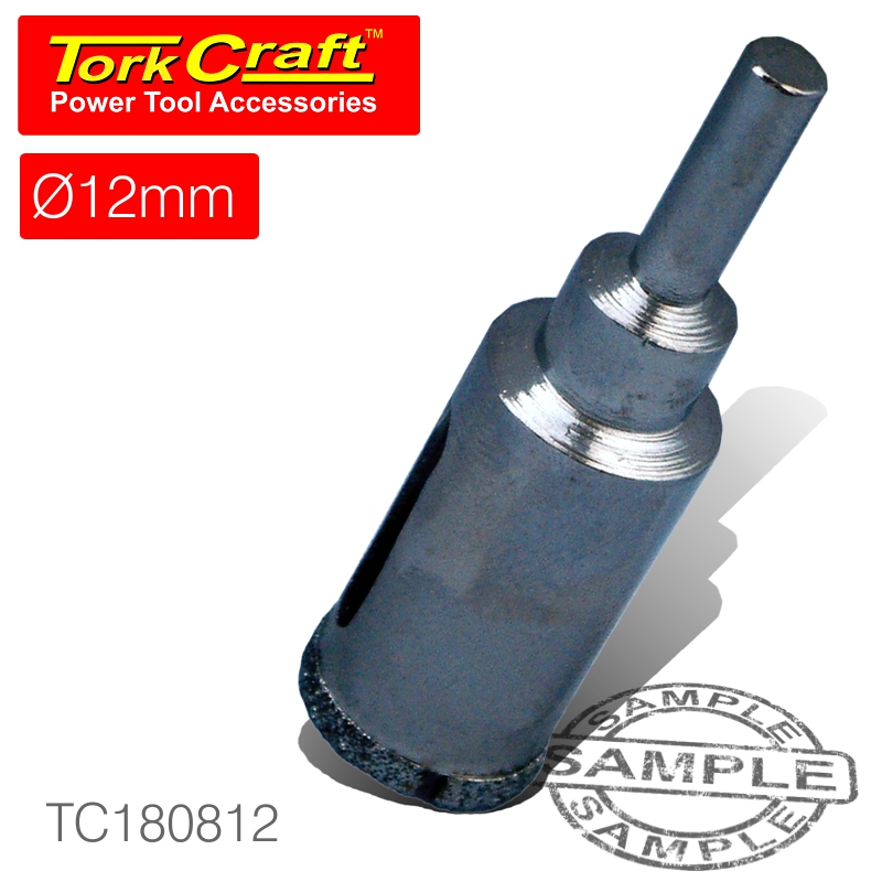 DIAMOND CORE BIT 12MM FOR TILES DIAMOND CORE BIT 12MM FOR TILES