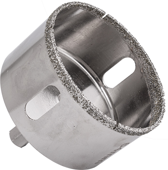 DIAMOND CORE BIT 64MM FOR TILES HEX SHANK DIAMOND CORE BIT 64MM FOR TILES HEX SHANK