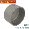 HOLLOW CORE BIT TCT 110 X 72MM M22