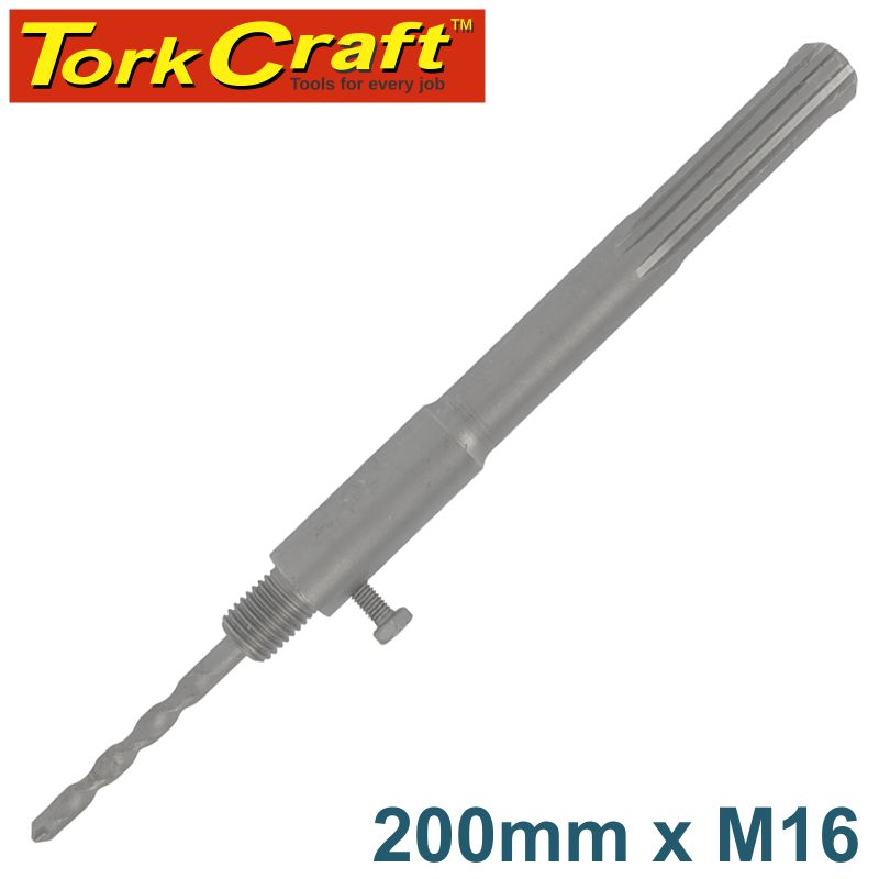 ADAPTOR SDS MAX 200MM X M16 ADAPTOR SDS MAX 200MM X M16