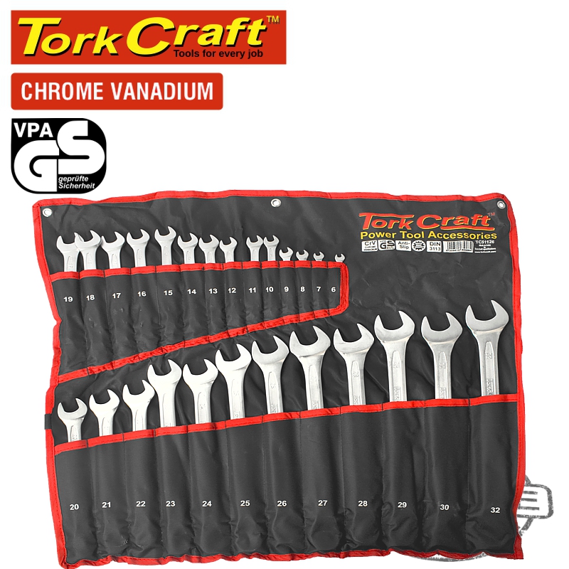 26PCS DEEP OFFSET COMBINATION SPANNER SET 6-32MM 26PCS DEEP OFFSET COMBINATION SPANNER SET 6-32MM