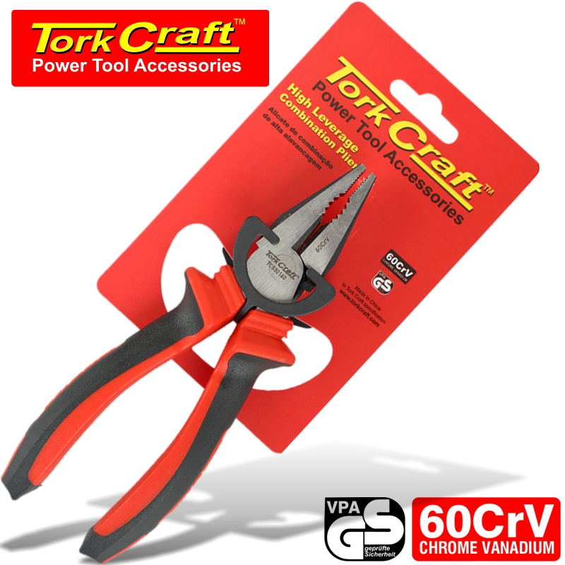 PLIERS COMBINATION HIGH LEVERAGE CRV 160MM PLIERS COMBINATION HIGH LEVERAGE CRV 160MM