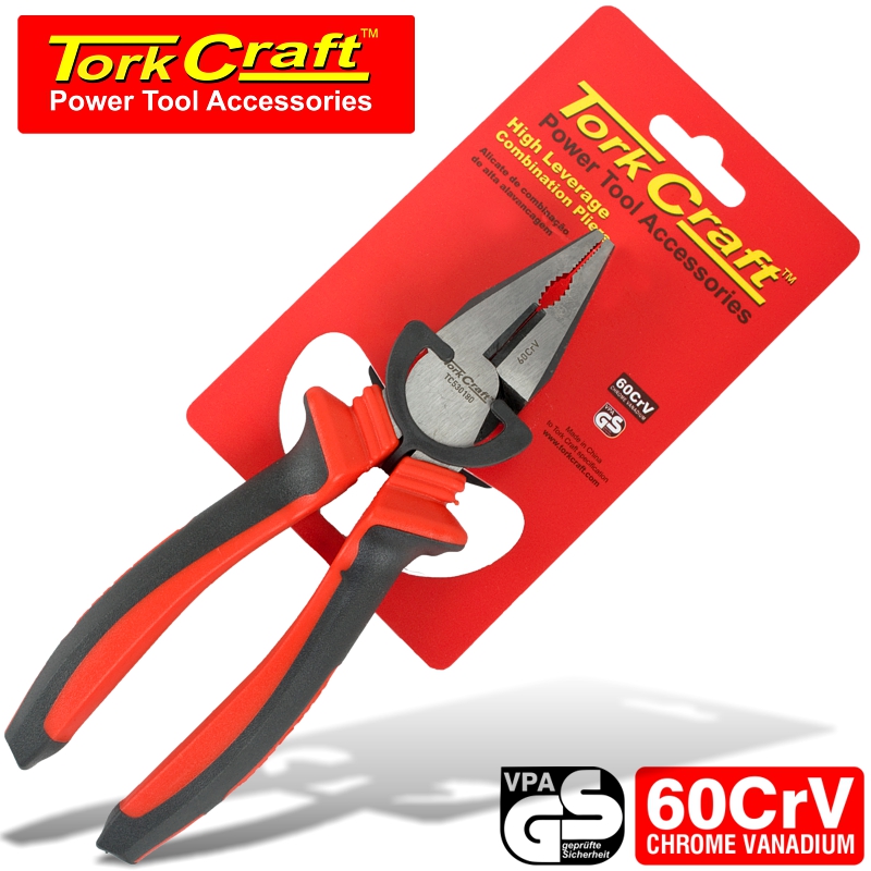 PLIERS COMBINATION HIGH LEVERAGE CRV 180MM PLIERS COMBINATION HIGH LEVERAGE CRV 180MM