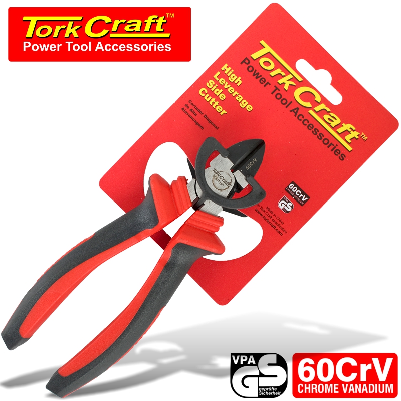 SIDE/DIAGONAL CUTTER HIGH LEVERAGE CRV 160MM SIDE/DIAGONAL CUTTER HIGH LEVERAGE CRV 160MM