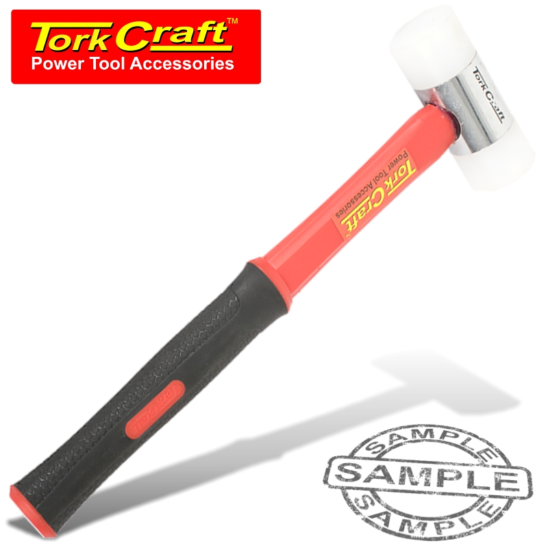 HAMMER NYLON INSTALLING MALLET 35MM FIBREGLASS HANDLE HAMMER NYLON INSTALLING MALLET 35MM FIBREGLASS HANDLE