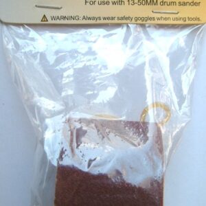 SANDING DRUM REPL. SLEEVES 180GR. 5/PK SET QTY.5 13 - 50mm