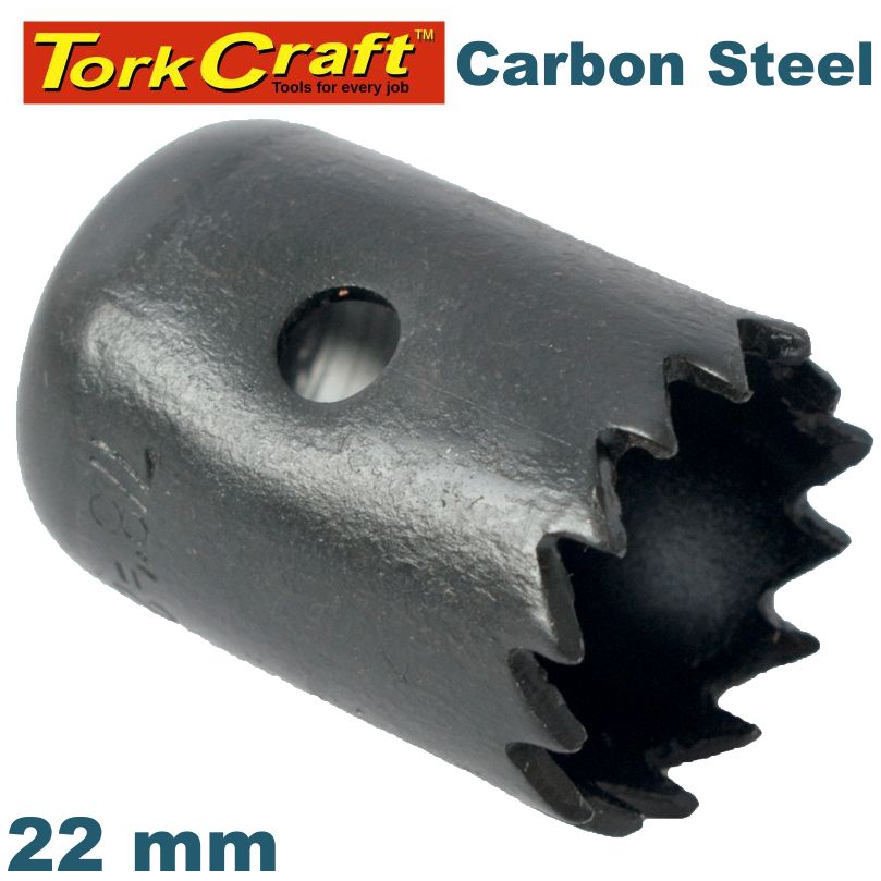 HOLE SAW CARBON STEEL 22MM HOLE SAW CARBON STEEL 22MM