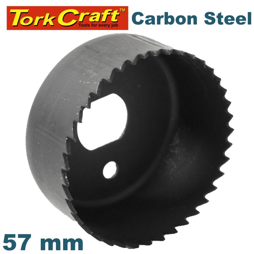 HOLE SAW CARBON STEEL 57MM HOLE SAW CARBON STEEL 57MM