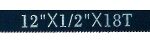 HACKSAW BLADE BI-METAL 24TX300MM