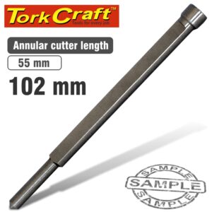 PILOT PIN 6.3 X 102MM FOR BROACH CUTTERS 55MM