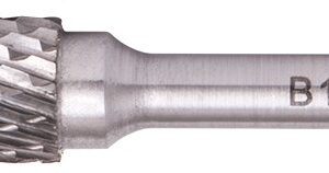 ROTARY BURR TUNGSTEN 12X25X6MM CYL.W/BOTTOM CUTTER