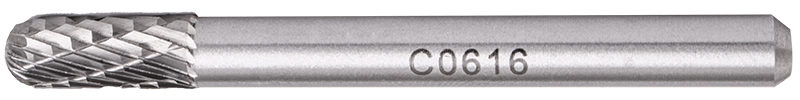 ROTARY BURR TUNGSTEN 6X16X6MM RND.POINT ROTARY BURR TUNGSTEN 6X16X6MM RND.POINT