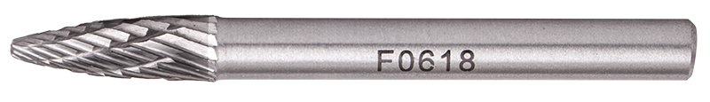 ROTARY BURR TUNGSTEN 6X18X6MM ROUND POINT ROTARY BURR TUNGSTEN 6X18X6MM ROUND POINT