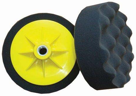 COMPOUNDING SPONGE 150MM X M14 BLACK WAFFLE SOFT COMPOUNDING SPONGE 150MM X M14 BLACK WAFFLE SOFT