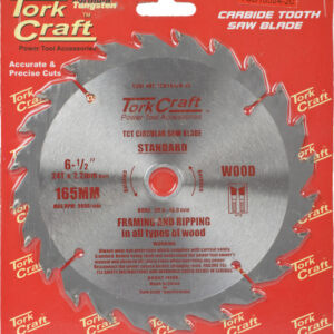 BLADE TCT 165 X 24T 20/16 GENERAL PURPOSE RIP