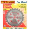 BLADE TCT 170 X 24T 20/16 GENERAL PURPOSE RIP