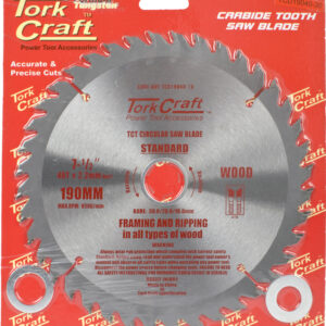 BLADE TCT 190 X 40T 30/20/16MM GENERAL PURPOSE COMBINATION