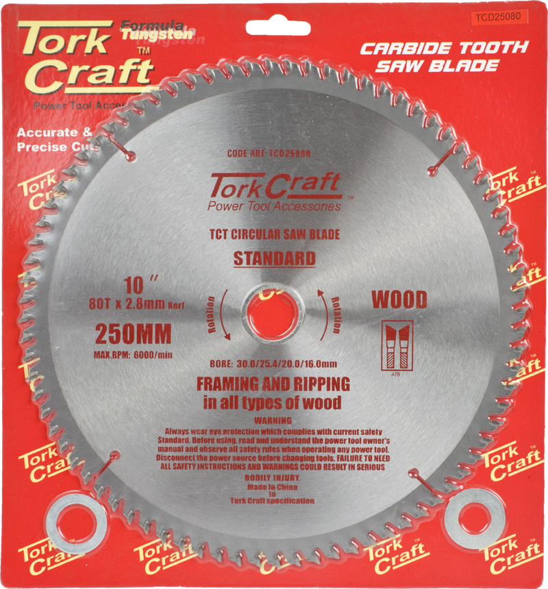 BLADE TCT 250 X 80T 30/1/20/1 GENERAL PURPOSE CROSS CUT SMOOTH BLADE TCT 250 X 80T 30/1/20/1 GENERAL PURPOSE CROSS CUT SMOOTH