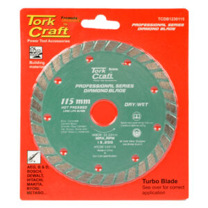 DIA.BLD.115MM TURBO HOT PRESSED