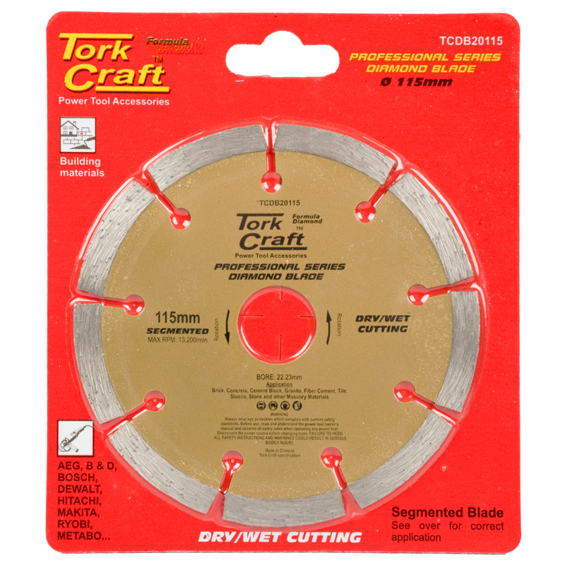 DIAMOND BLADE 115MM SEGMENTED PROFESIONAL DIAMOND BLADE 115MM SEGMENTED PROFESIONAL