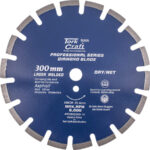 DIAMOND BLADE 300 x 25.4MM ASPHALT LASER WELDED SEGMENTED TAR