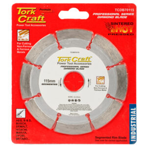 DIAMOND BLADE SEG.115 x 22.23MM FOR METAL CUTTING