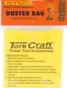 TORK CRAFT DUST CATCHER BAG (5PC PER BAG) FOR DRILL MACHINE