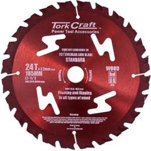 BLADE TCT 185X24T 20/16 GEN/PURP