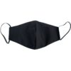 POLYCOT / SPUNBAND FILTER FACE MASK 3 X LAYER WASH/RE-UESABLE BLACK