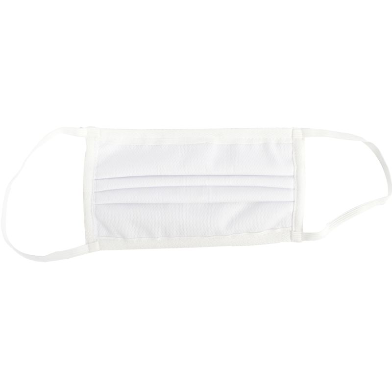POLYPROP/POLYEST/COTTON 4 X LAYER FACE MASK WASH/RE-USEABL WHITE POLYPROP/POLYEST/COTTON 4 X LAYER FACE MASK WASH/RE-USEABL WHITE