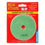 100MM DIAMOND WET POLISHING PAD 1000 GRIT DARK GREEN