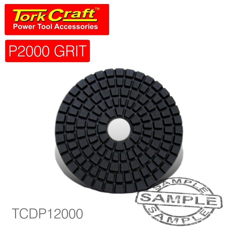100MM DIAMOND WET POLISHING PAD 2000 GRIT LIME GREEN 100MM DIAMOND WET POLISHING PAD 2000 GRIT LIME GREEN