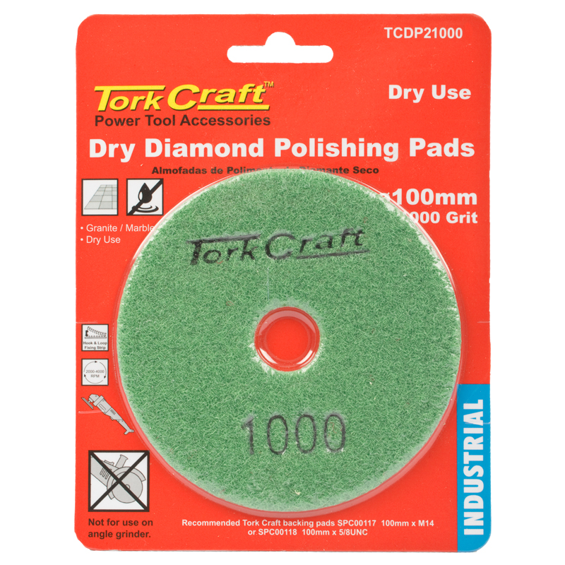 100MM DIAMOND POLISHING PAD 1000 GRIT DRY USE 100MM DIAMOND POLISHING PAD 1000 GRIT DRY USE
