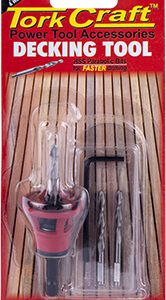 DECKING TOOL 8G STD HEAD PRE-DRILL & COUNTERSINK