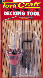 DECKING TOOL 10G STD HEAD PRE-DRILL & COUNTERSINK
