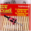 REPL. DRILL BIT FOR DECKING TOOL 12G X 5PC PRE-DRILL AND COUNTERSINK