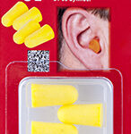 EAR PLUG 6PC SET 4PC BULLET 2PC CYLINDER CARDED SNR33